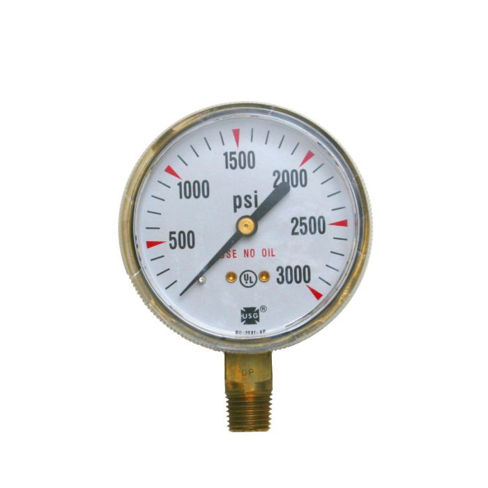 Ametek NEW P500 1.5" 100 PSI Pressure Gage US Gauge 1/8" CBM 100# USG 146013 