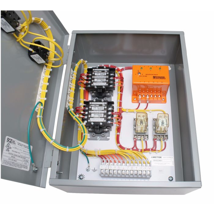 Ametek B/W Controls 8040-AU2C-HOA-L1-N1-1500-S8, Pump Control